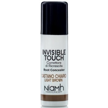 Niamh HairKoncept/LIGHT Brown Invisible Touch korektor ve spreji světle hnědý 75 ml