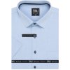 Pánská Košile AMJ Comfort fit košile s krátkým rukávem modrá