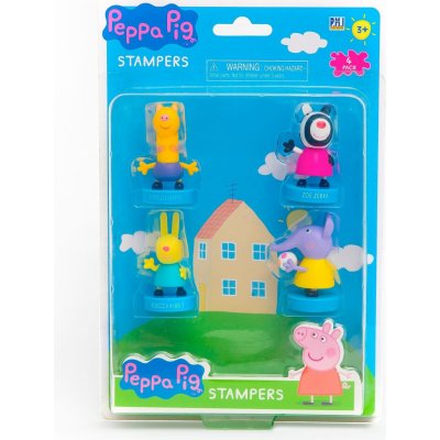 P.M.I. Peppa Pig: 4 figurky s razítkem blister