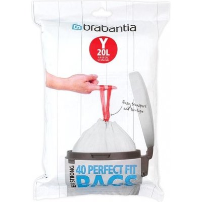 Brabantia PERFECTFIT Sáčky do odpadkového koše 20 l (Y) - role 40 ks – Zbozi.Blesk.cz