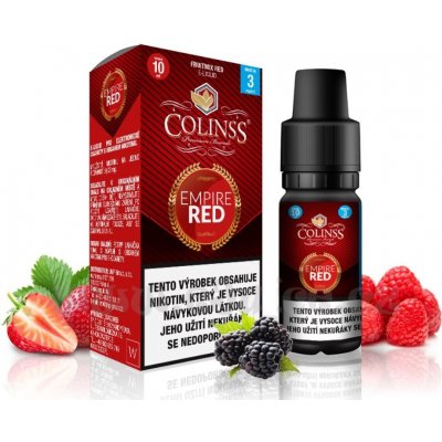 Colinss Empire Red Mix červených plodů 10 ml 18 mg – Hledejceny.cz