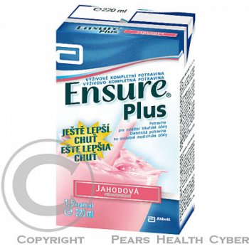 ENSURE PLUS PŘÍCHUŤ JAHODA POR SOL 1X220ML