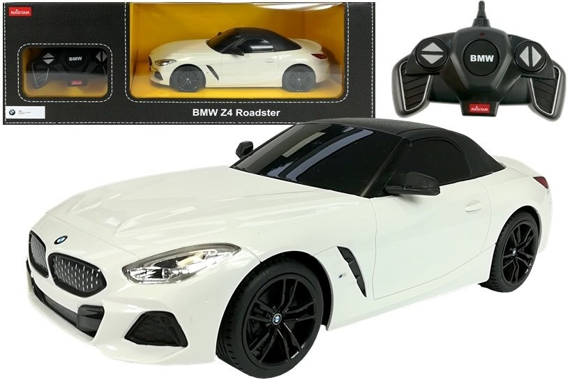 Rastar Auto BMW Z4 Roadster na dálkové ovládání R/C bílá RTR 1:18