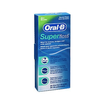 Oral-B zubní nit Superfloss Mint 30m – Hledejceny.cz