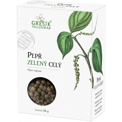 Grešík Pepř zelený celý 25 g – Hledejceny.cz