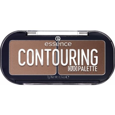 Essence Contouring Duo Palette konturovací paletka 20 Darker Skin 7 g – Zbozi.Blesk.cz