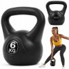 Kettlebell 4FIZJO Kettlebell vinyl 6 kg