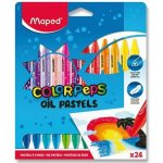 Maped Olejové pastely ColorPeps Oil Pastels 24 barev – Zboží Dáma