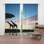 Sablio Závěs Sahara: 2ks 140x250cm – Hledejceny.cz