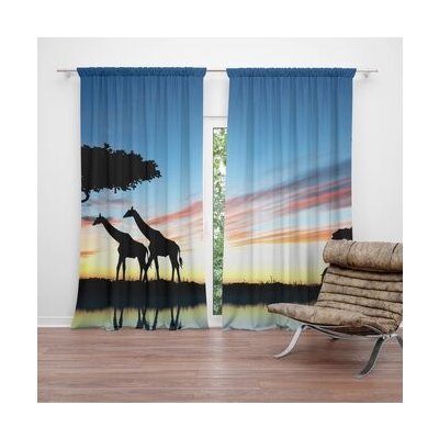 Sablio Závěs Sahara: 2ks 140x250cm – Hledejceny.cz
