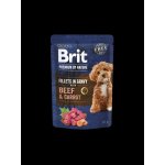 Brit Premium by Nature Adult Dog Fillets in Gravy with Beef & Carrot 85 g – Sleviste.cz
