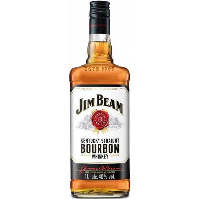 Jim Beam 40% 1 l (holá láhev) – Sleviste.cz