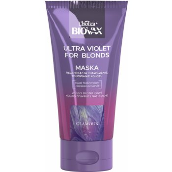 L'biotica Ultra Violet For Blonds maska pro blond vlasy 150 ml