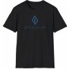 Pánské tričko s potiskem Tričko s potiskem Ethereum Pro každého veselého kryptobarona Unisex Softstyle Black