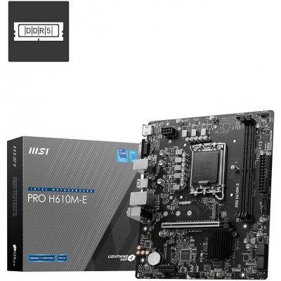 MSI PRO H610M-E – Zboží Živě