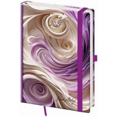 Vario DVR423-29-27 A5 týdenní 2027 Matragi Violet – Zboží Živě