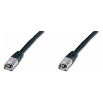 Digitus Patch Cable,S-FTP, CAT 6, AWG 27/7, LSOH, Měď, černý 2m