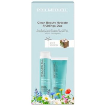 Paul Mitchell Jarní Duo Clean Beauty Hydrate Shampoo 250 ml + Conditioner 250 ml dárková sada