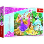 Trefl Disney princezny: Kouzelná melodie 30 dílků – Zboží Mobilmania