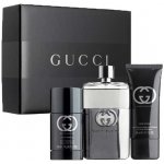 Gucci Guilty Pour Homme EDT 90 ml + sprchový gel 50 ml + balzám po holení 75 ml dárková sada – Hledejceny.cz