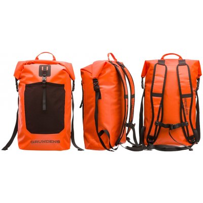 Grundéns Batoh Bootlegger Waterproof Roll Top Backpack Red Orange 30 l – Zboží Mobilmania