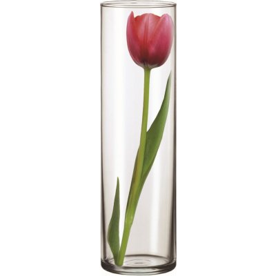 Simax Váza skleněná DRUM II 27,5 x 8,4 cm – Sleviste.cz