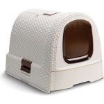 CURVER RATTAN toaleta pro kočky 38,5 x 40 x 51 cm – Zboží Dáma