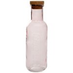 Karafa MAEVE růžová s korkem 891026 1L – Zboží Dáma