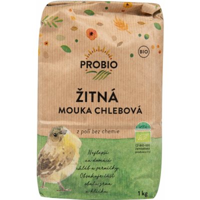 Probio Mouka žitná chlebová BIO 1 kg – Zboží Dáma