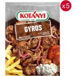 Kotányi kořenicí přípravek na gyros 5 × 35 g – Hledejceny.cz