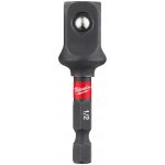 Milwaukee Shockwave Hex 1/4" x 1/2" Houževnatý nástrčný adaptér vnější 6hran x 4hran – Zboží Dáma