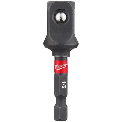 Milwaukee Shockwave Hex 1/4" x 1/2" Houževnatý nástrčný adaptér vnější 6hran x 4hran – Zboží Dáma