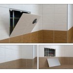 Aqualine Magnetická dvířka pod obklady 300 x 600 mm PD408 – HobbyKompas.cz