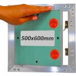 Awenta Revizní dvířka 500 x 600 mm hliníková – Hledejceny.cz