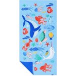 Spokey KIDDY Rychleschnoucí sportovní ručník 80 x 160 cm mořský svět – Zboží Dáma