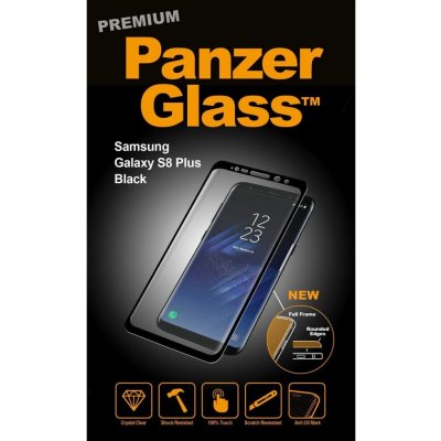 PanzerGlass Premium pre Samsung Galaxy S8 Plus 0.40 mm Black (7115) – Zboží Mobilmania