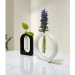 PlantBee Mini vázy na množení Sora ovál černá – Hledejceny.cz