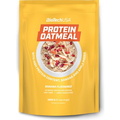 BioTech USA Protein Oatmeal 1 kg – Zbozi.Blesk.cz