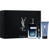 Kosmetická sada Yves Saint Laurent Y Yves Saint Laurent Y parfémovaná voda plnitelný flakon 100 ml + parfémovaná voda 10 ml + parfémovaný sprchový gel 50 ml