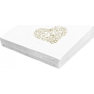 Wimex ubrousky 2V Svatba 50ks 33x33cm – Hledejceny.cz