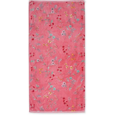 PIP Studio Ručník PIP Les Fleurs růžový 55 x 100 cm