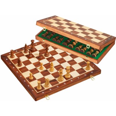 Šachová sada DeLuxe 40 mm – Zboží Mobilmania