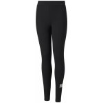 PUMA ESS LOGO LEGGINGS G black 58703501 Černá – Zboží Dáma