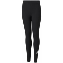 PUMA ESS LOGO LEGGINGS G black 58703501 Černá