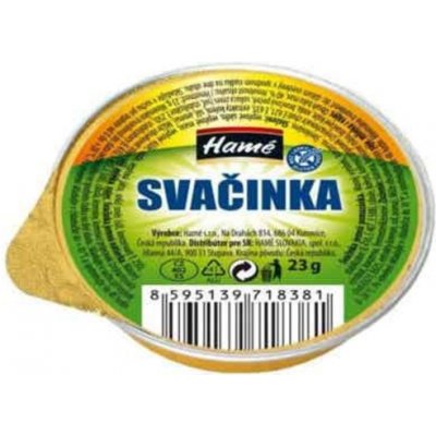 Hamé Svačinka jemná masová pomazánka 23g – Sleviste.cz