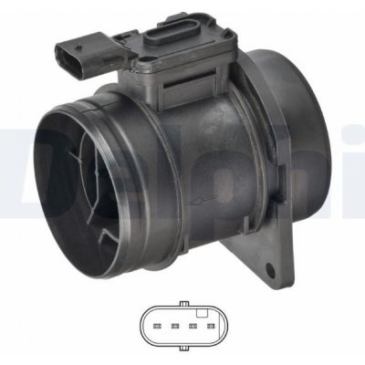 Snimac mnozstvi protekajiciho vzduchu DELPHI AF10656-12B1 – Hledejceny.cz