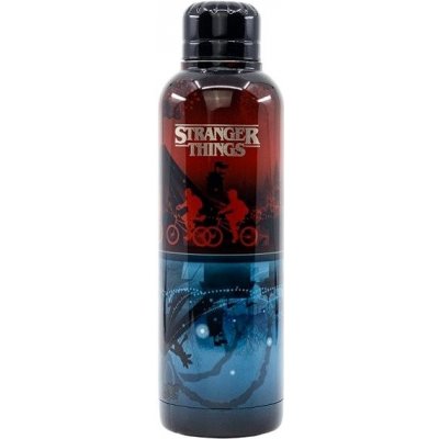 Stranger Things - Upside Down - nerezová láhev na pití – Zboží Dáma
