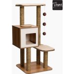 Catit Vesper V-High škrabadlo ořech 56 x 56 x 121,5 cm – Zboží Dáma