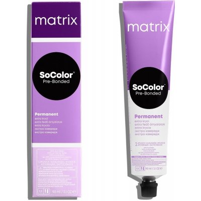 Matrix SoColor Pre-Bonded Extra Coverage na vlasy 506M Dunkelblond Mocca 90 ml