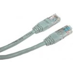 Logo 24131 UTP, Patch, Cat.5e, RJ45 M, 10m, šedý – Zboží Živě